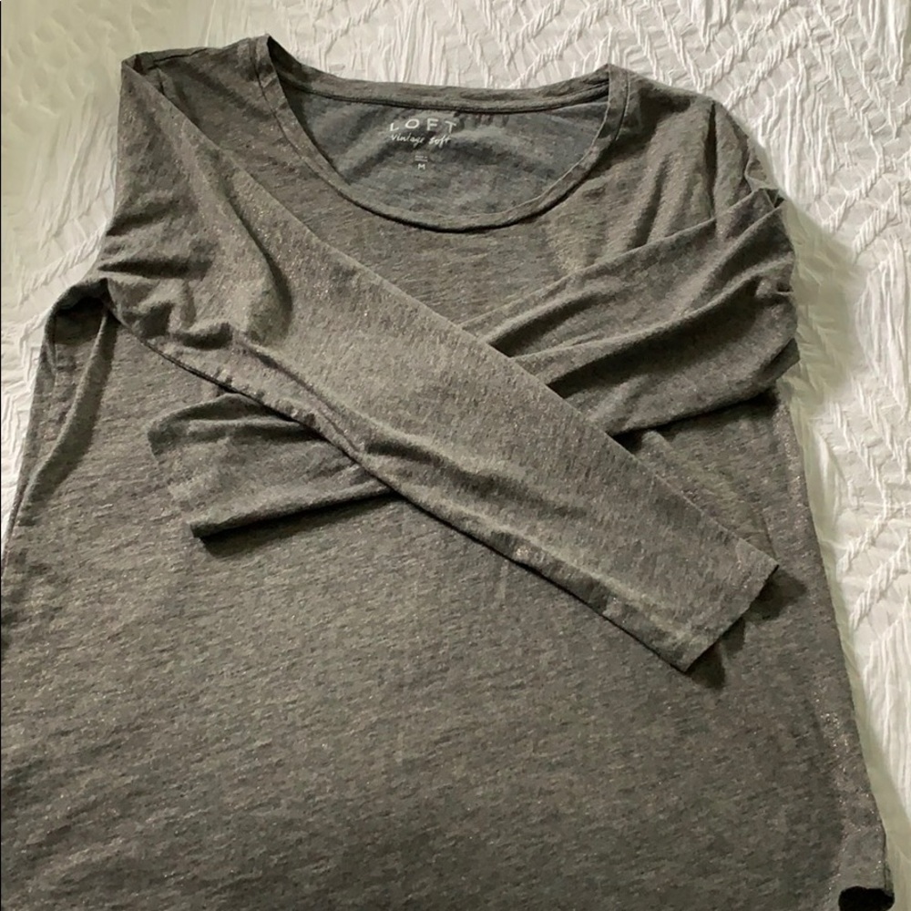 Loft vintage soft long sleeve t shirt